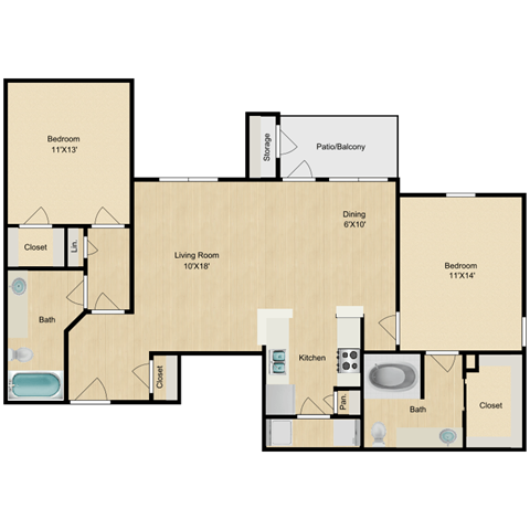 5270 Bryant Irvin Road 1-3 Beds Apartment for Rent - Photo Gallery 36